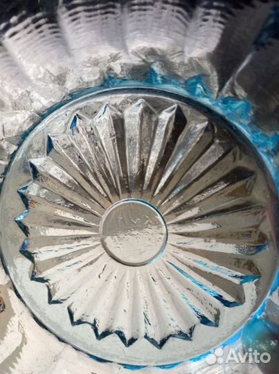 Стеклянная старинная посуда-1