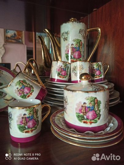 Кофейные сервизы и пары Японии и ГДР