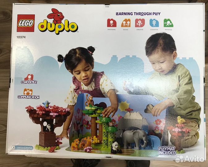 Конструктор Lego duplo 10974 Дикие животные Азии