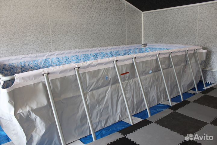 Бассейн каркасный