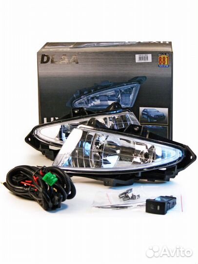 Противотуманная фара Хендай Элантра 2006-11