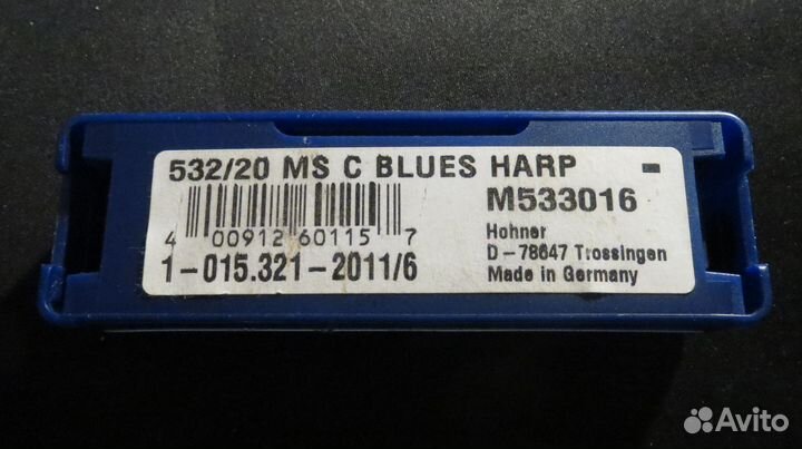 Губная гармошка Hohner Blues Harp 532/20 MS C