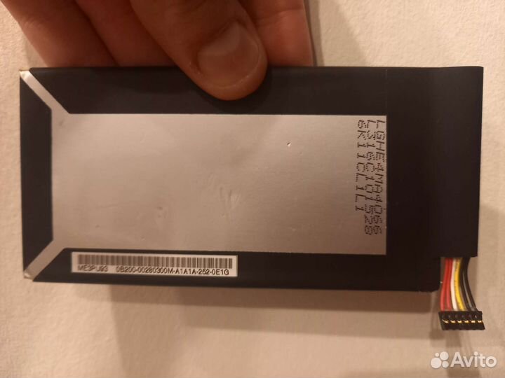 Li-Po аккумулятор asus 3.75V 4270mAh