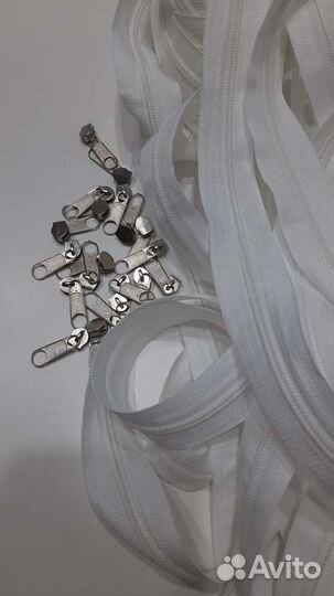 Комплект для шитья, молния спираль + бегунки