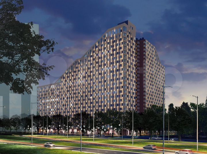 3-к. квартира, 66,3 м², 3/12 эт.