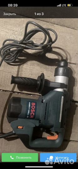 Перфоратор sds max Gbh5-40de