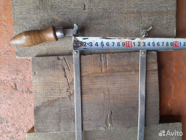 Лобзик (ножовка) по металлу СССР Тула с надписью