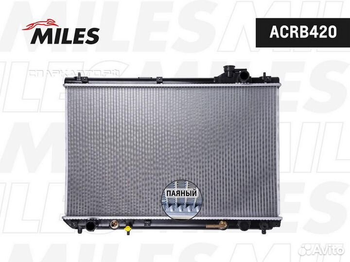Радиатор (паяный) lexus RX300 3.0 A/T 97-03 (nissens 64659) acrb420 Miles acrb420