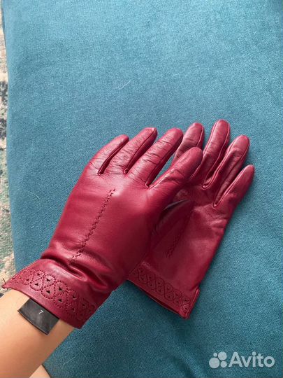 Перчатки кожаные 7 размер