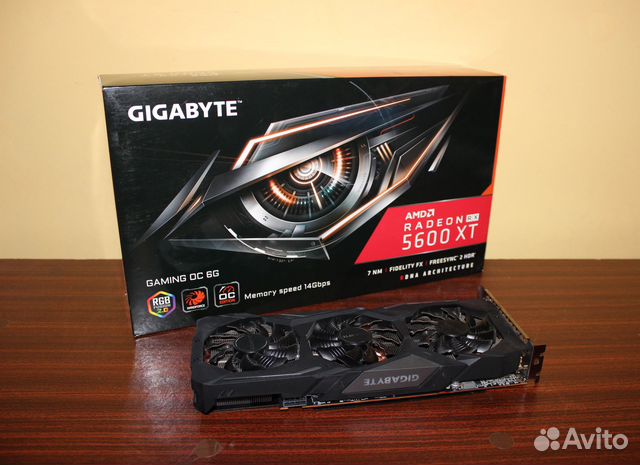 Gigabyte Radeon RX 5600 XT Gaming OC 6 Гб