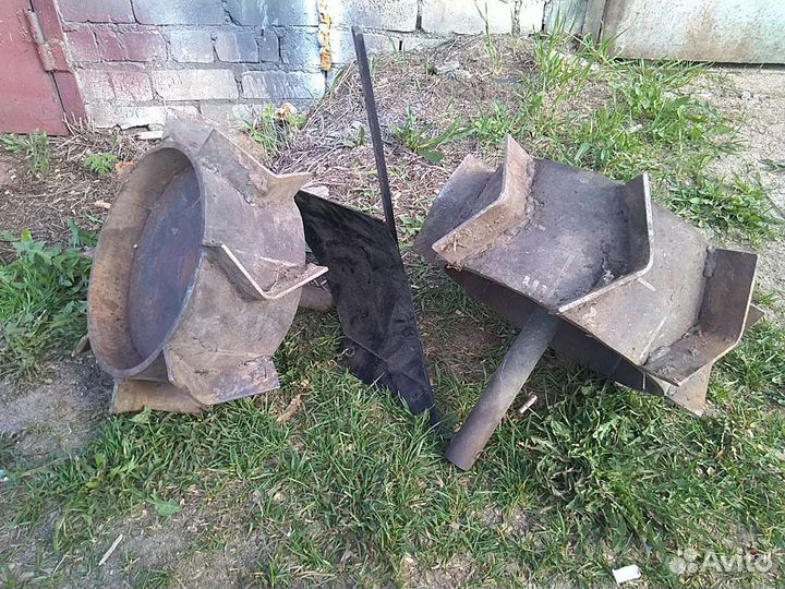 Грунтозацепы, плуг. Комплект