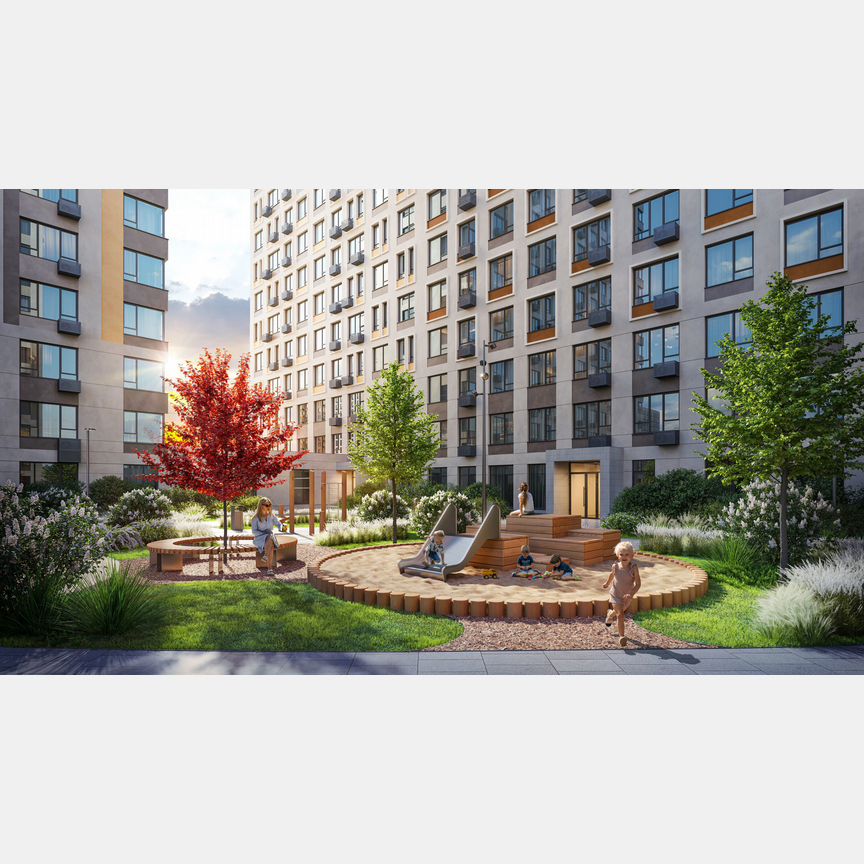 Квартира-студия, 28,8 м², 9/15 эт.