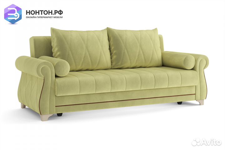 Диван книжка Порто М светло-зеленый