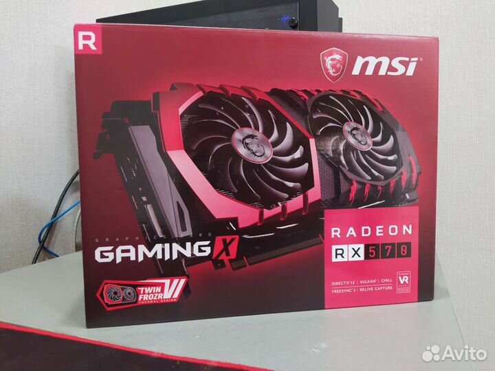 Игровой пк Intel Core i5, RX 570, SSD