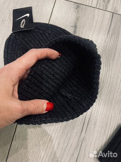 Шапка.Nike шерсть (Новая