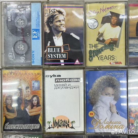 Кассеты одним лотом 24 шт Кассеты магнитофонные Л2