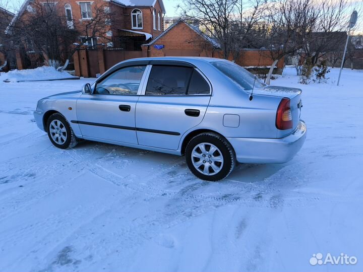 Hyundai Accent 1.5 МТ, 2007, 199 000 км