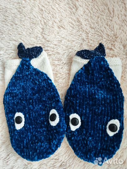 Носки вязанные, ручная работа