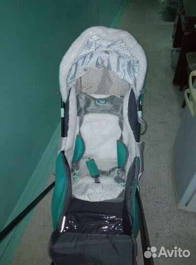 Детские санки коляска ника