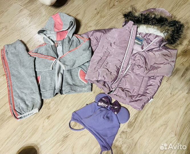 Пакет одежды на девочку 86-92