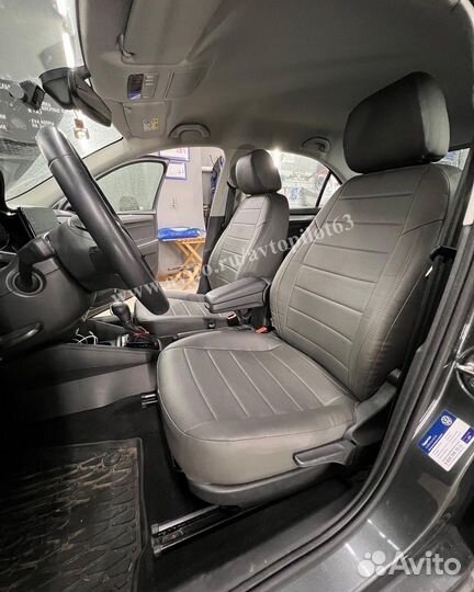 Автомобильные чехлы на Volkswagen Polo (2020+)