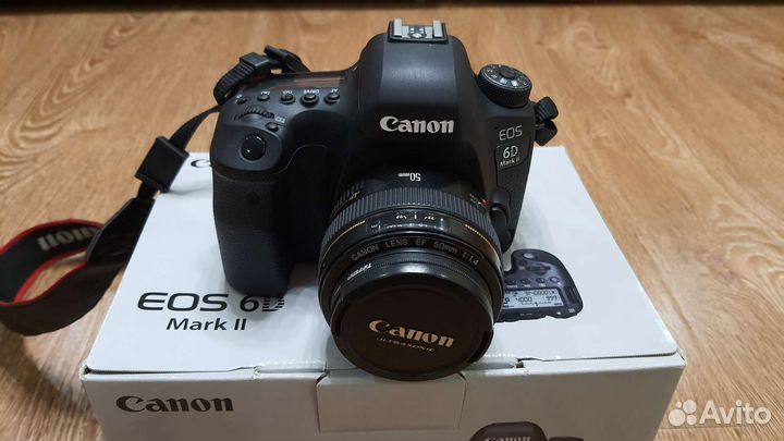 Зеркальный фотоаппарат canon 6d mark II