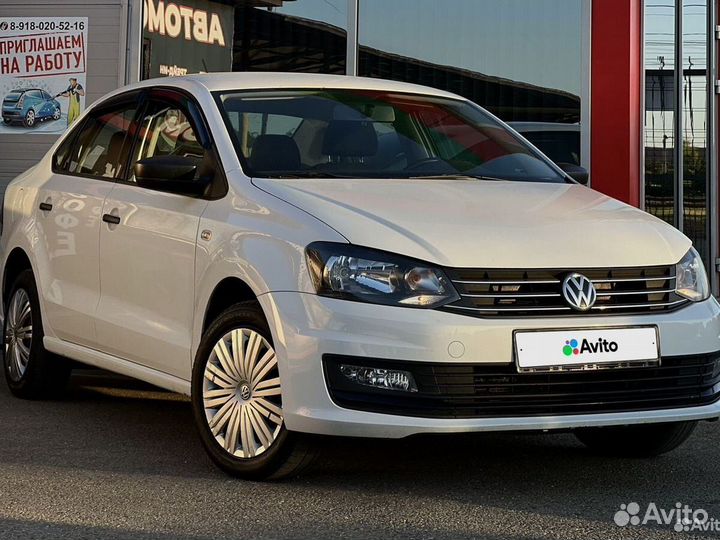 Volkswagen Polo 1.6 МТ, 2019, 51 000 км