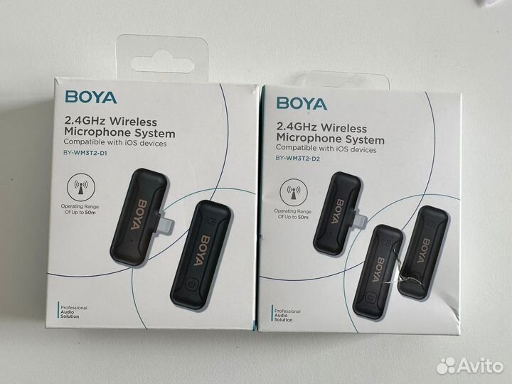 Петличный микрофон boya