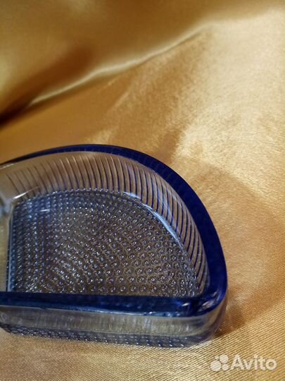 Менажница СССР, нержавейка и стекло