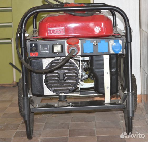 Бензогенератор honda ecmt 6500