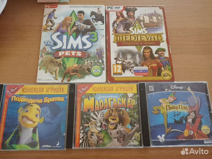 Компьютерные игры диски