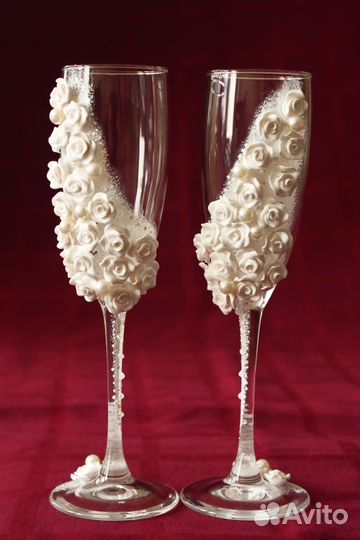 Изготовление свадебных бокалов