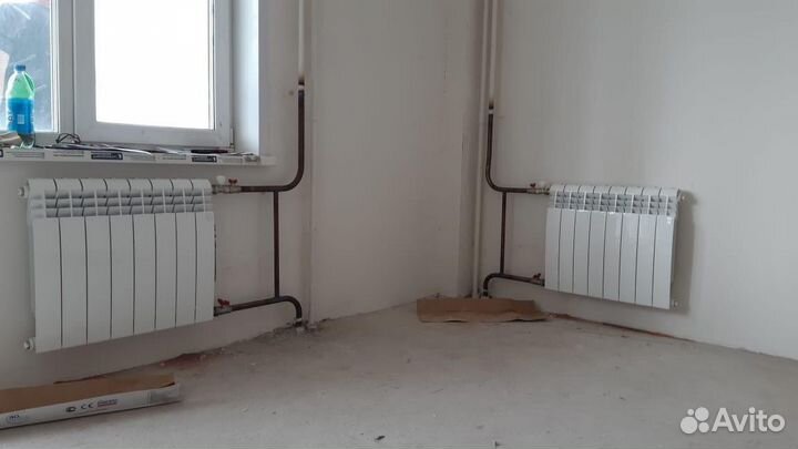 Замена батарей радиаторов отопления, сантехник