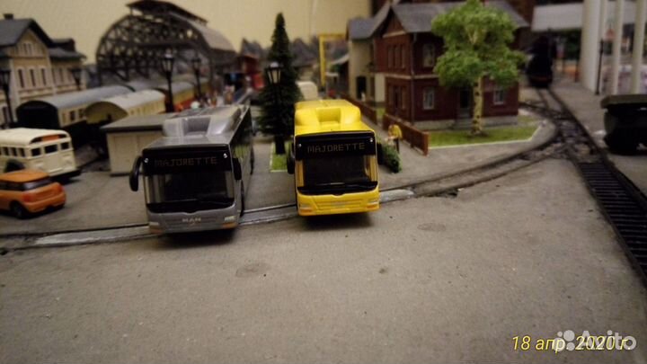 Модель железной дороги tt,1/120 автобус MAN
