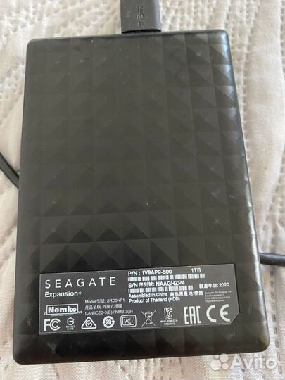 Переносной жёсткий диск 1 Tb
