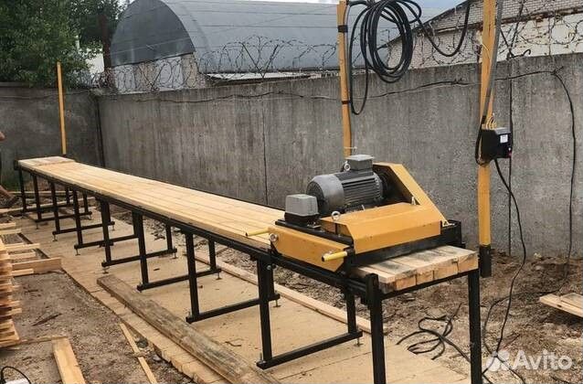 Станок кромкообрезной-многопильный 