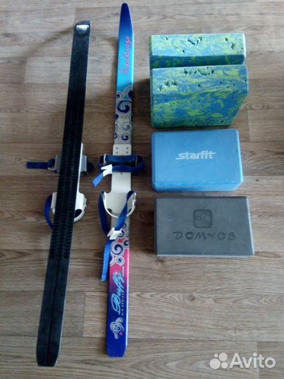 Лыжи, ледянка