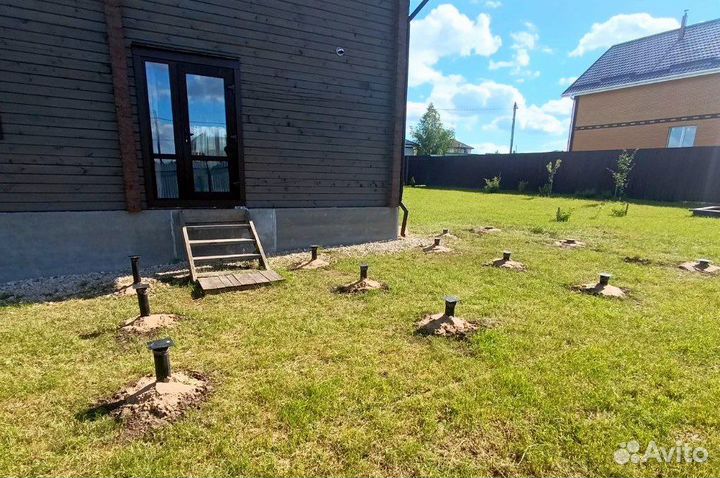 Винтовые сваи от производителя (Установка, доставка)