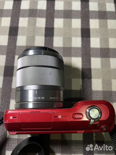 Фотокамера Sony nex 3 с двумя объективами