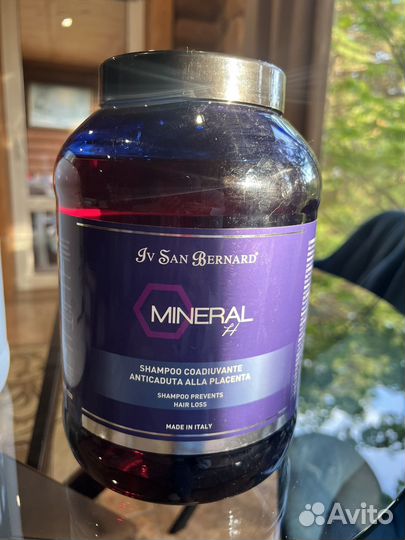 Шампунь Iv San Bernard Mineral H с плацентой