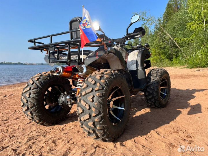 Квадроцикл Grizzly 300 cc Бензиновый Б/У