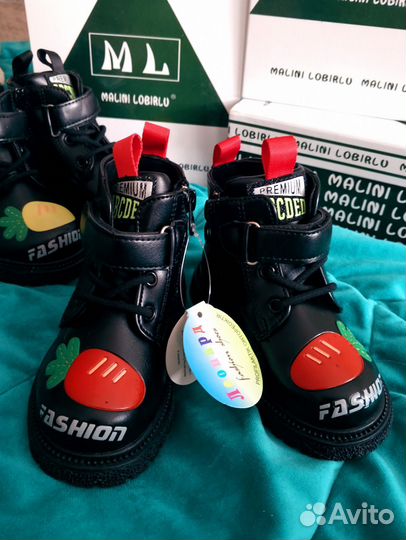 Полуботинки для девочки 23 24