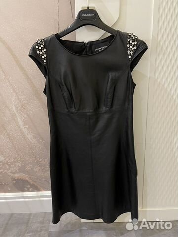 Кожаное платье