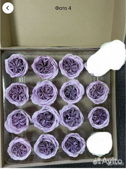 Мыльные розы в коробке опт