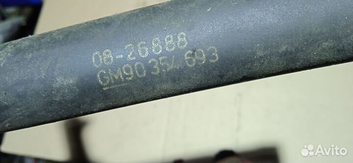 Патрубок клапана холостого хода Opel Vectra a