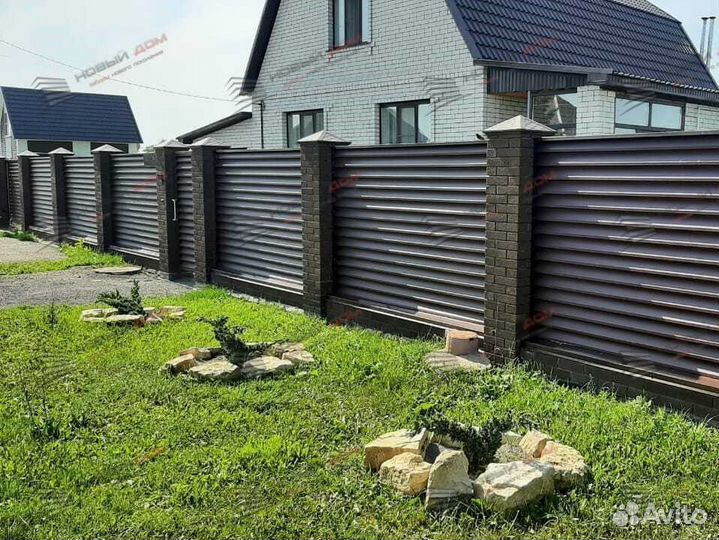 Забор жалюзи