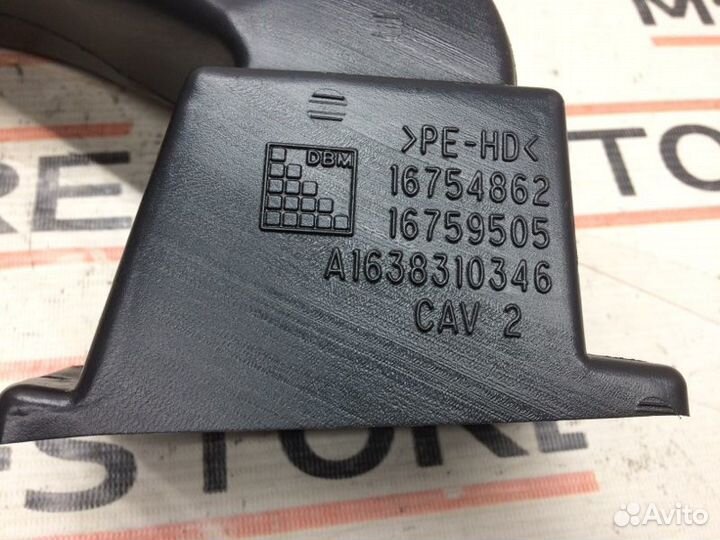 Воздуховод печки левый Mercedes-Benz M-Class W163