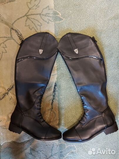 Сапоги для верховой езды 38-39р. Новые