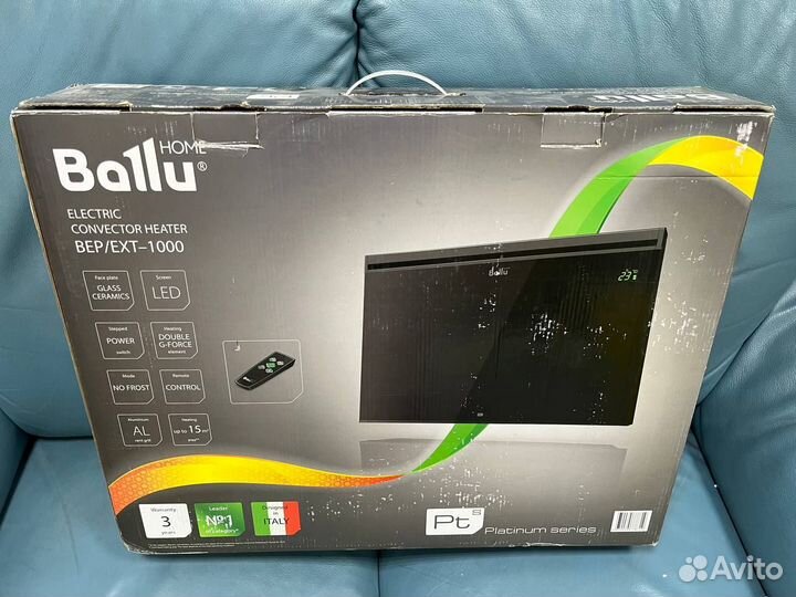 Конвектор электрический Ballu Plaza BEP/EXT-1000