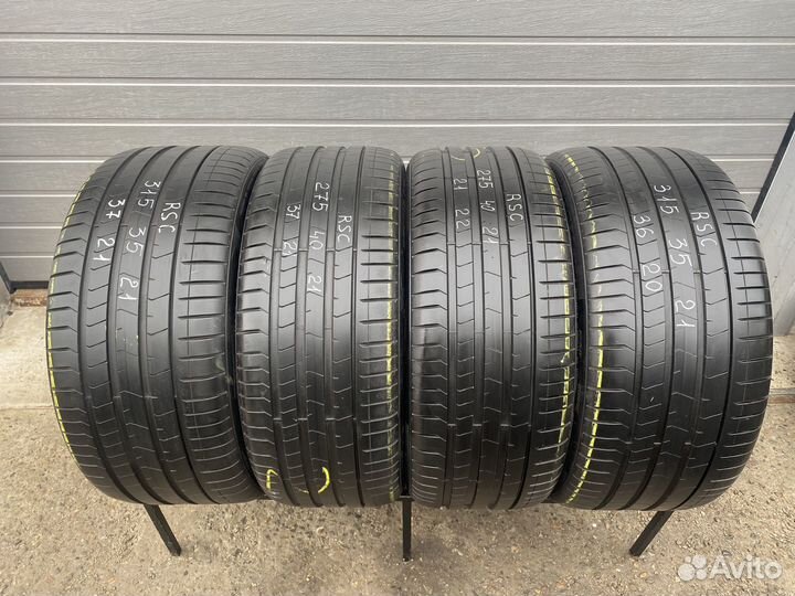 Pirelli P Zero 275/40 R21 и 315/35 R21